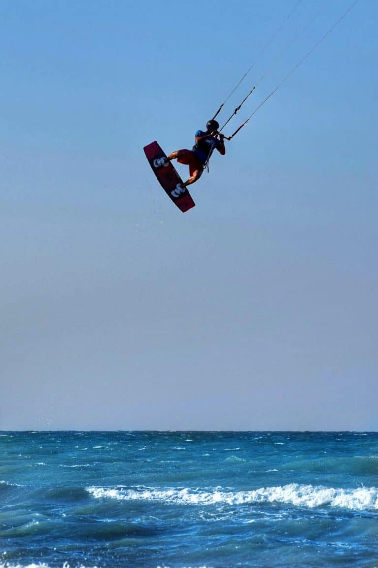 salto kitesurf